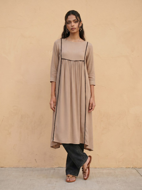 fusion by glitchez Gathered A-Line Kurta
