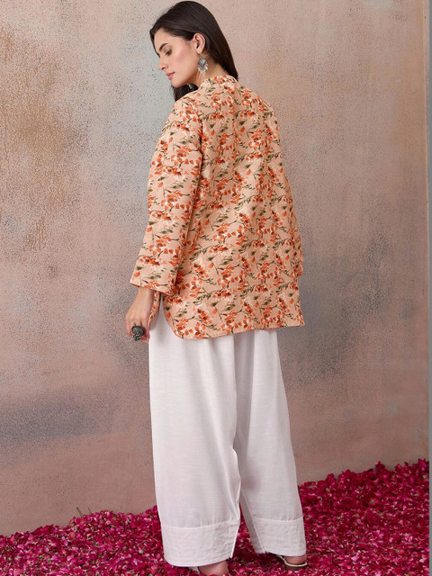 SKYLEE Floral Printed Tunic with Palazzos - Image 3