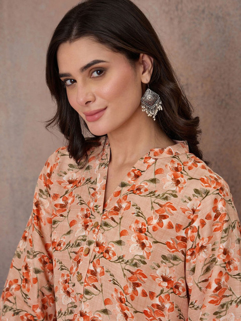 SKYLEE Floral Printed Tunic with Palazzos - Image 2