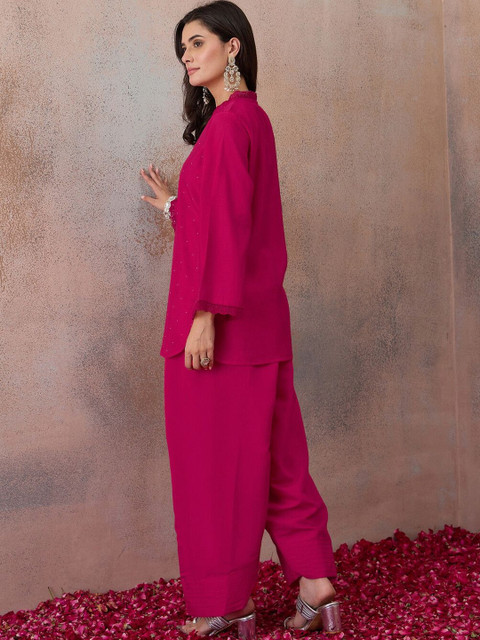 SKYLEE Embellished Tunic with Palazzos - Image 3