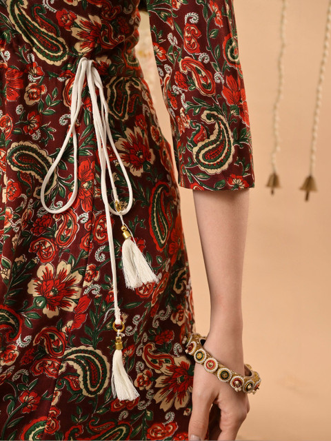 Anouk X fwd Women Floral Printed Kurta - Image 4