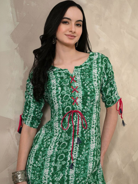 Anouk X fwd Abstract Printed Kurta - Image 3