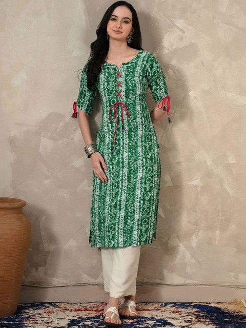 Anouk X fwd Abstract Printed Kurta - Image 7