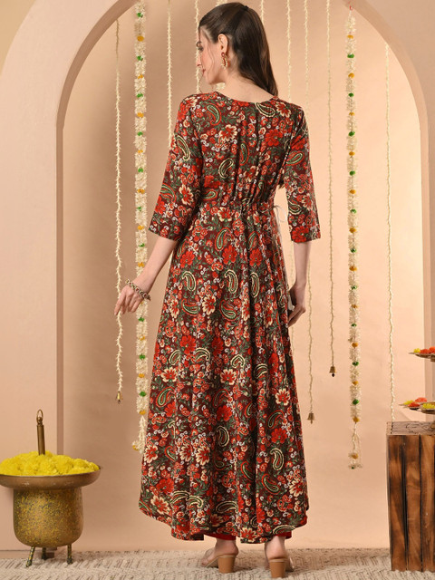 Anouk X fwd Women Floral Printed Kurta - Image 3