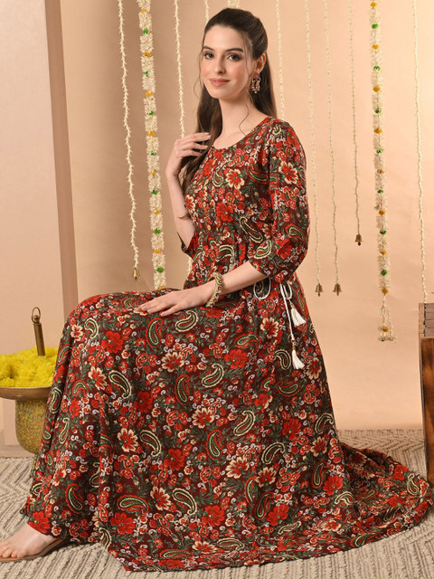 Anouk X fwd Women Floral Printed Kurta - Image 6