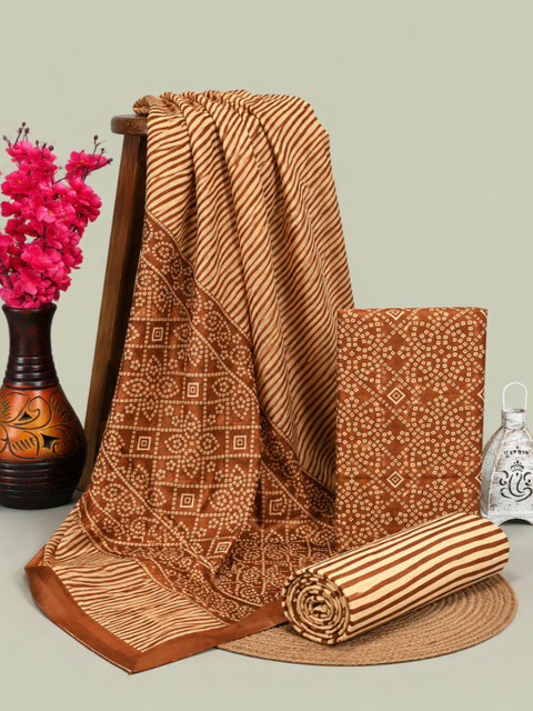 DATTA BUTTI Printed Unstitched Dress Material - Image 3
