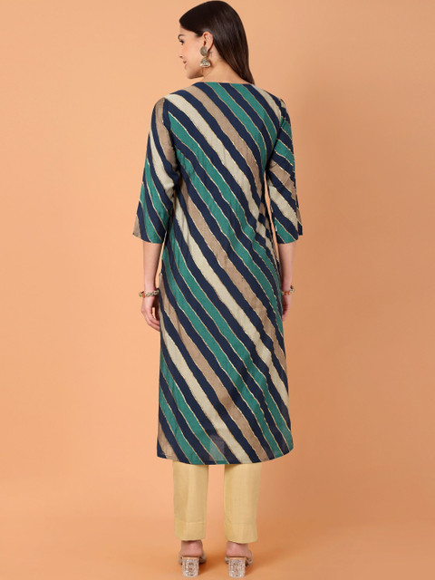 Sangria Women Printed Kurta - Image 6