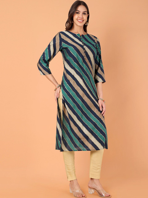 Sangria Women Printed Kurta - Image 3