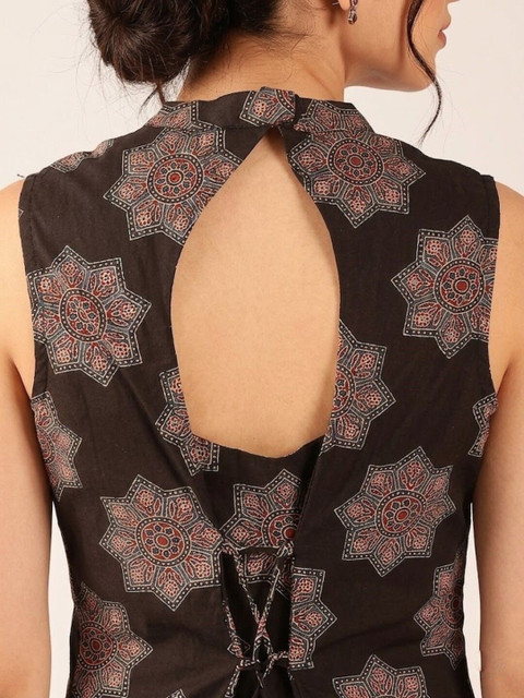 SZN Cotton Printed Tunic with Palazzos - Image 6