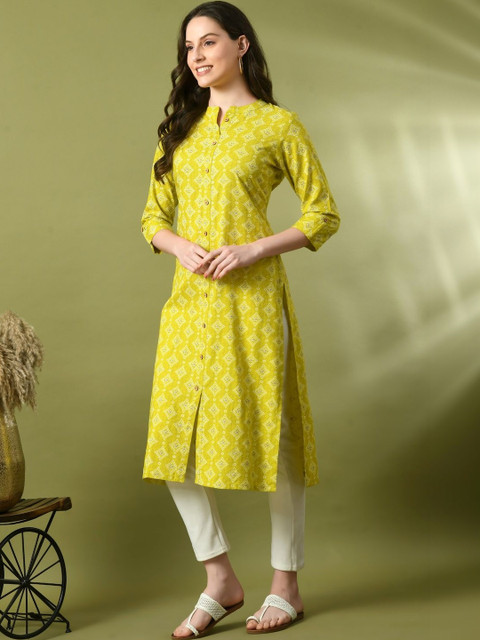 Sangria Women Ethnic Motifs Printed Kurta