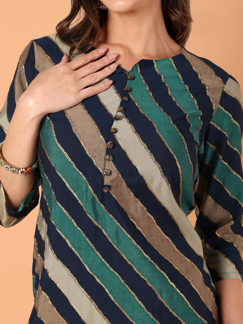 Sangria Women Printed Kurta - Image 7