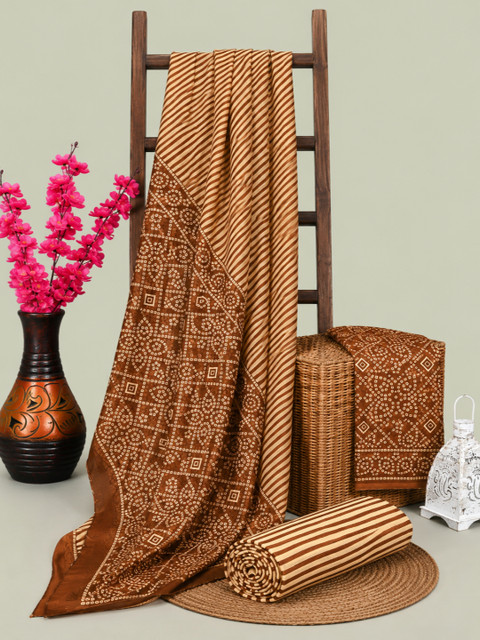 DATTA BUTTI Printed Unstitched Dress Material