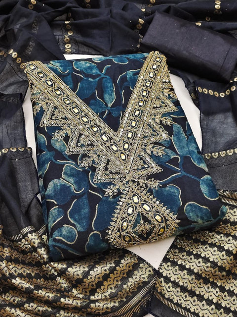 Rangtulika Ethnics Printed Unstitched Dress Material