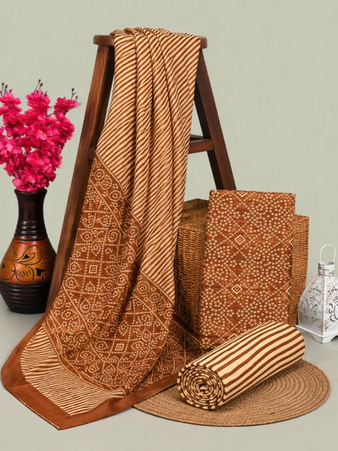 DATTA BUTTI Printed Unstitched Dress Material - Image 2