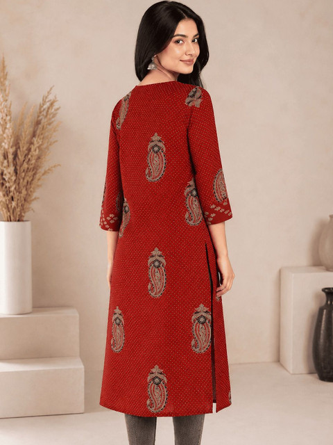 KALINI Women Paisley Printed Kurta - Image 2