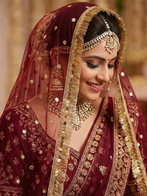 Navti Creations Embroidered Sequinned Dupatta - Image 2