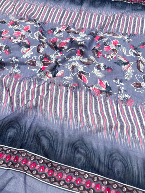 CLEMIRA Printed Pure Cotton Unstitched Dress Material - Image 3