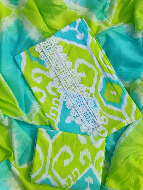GC 80 BY GAURI COLLECTION Printed Pure Cotton Unstitched Dress Material