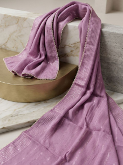 Dupatta Bazaar Woven Design Dupatta with Sequinned - Image 2
