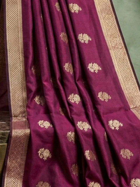Dupatta Bazaar Ethnic Motifs Woven Design Dupatta with Zari - Image 3