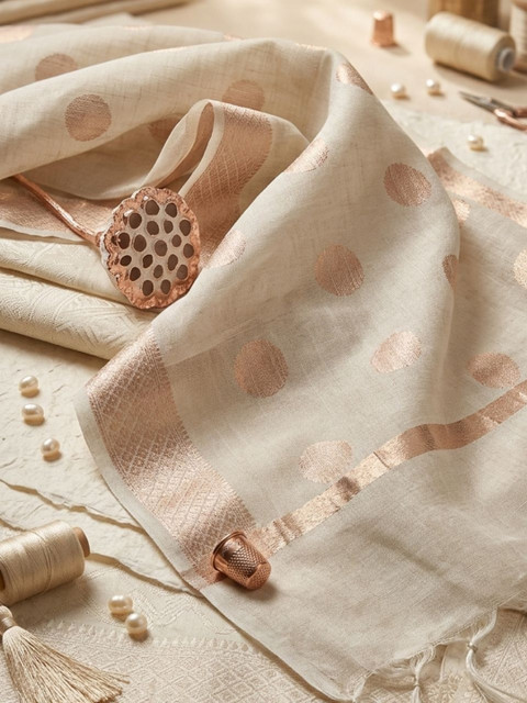 Dupatta Bazaar Woven Design Dupatta with Zari - Image 3