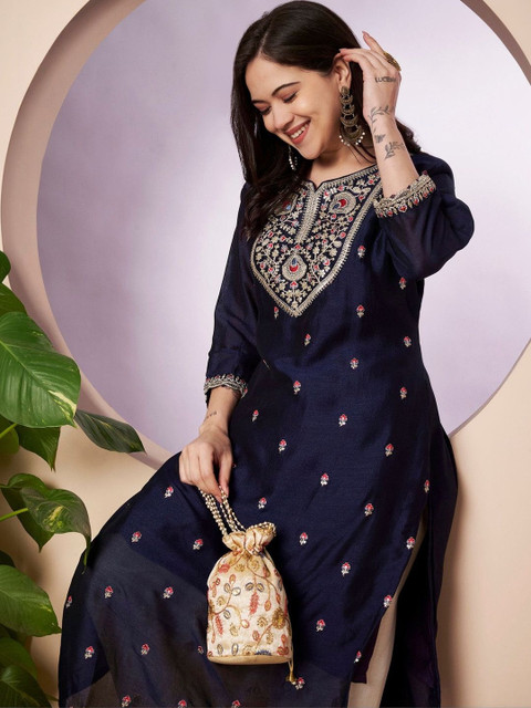 rarethread Women Floral Kurta