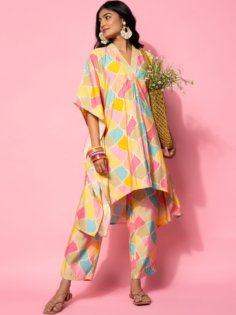 Gerua By Libas Bohemian Printed Tunic with Trousers