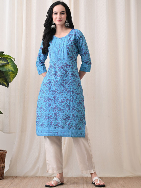 Anouk X fwd Women Floral Printed Indie Prints Kurta
