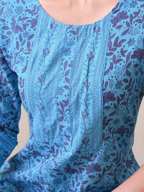 Anouk X fwd Women Floral Printed Indie Prints Kurta - Image 5
