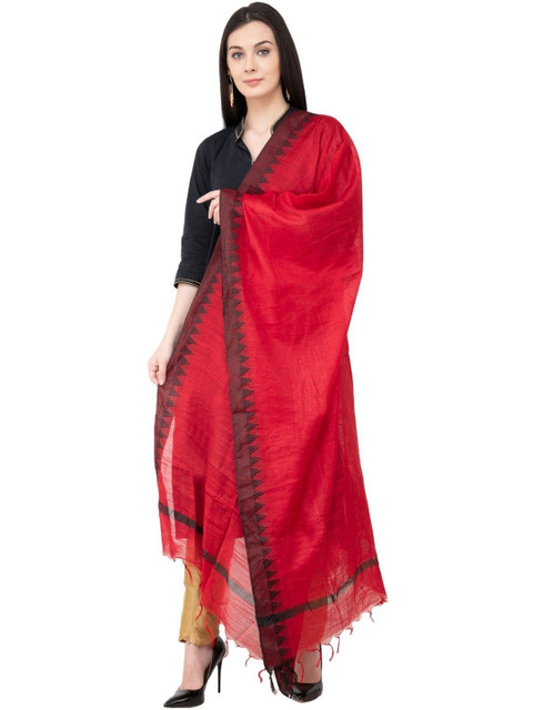 A R SILK Woven Design Dupatta - Image 3