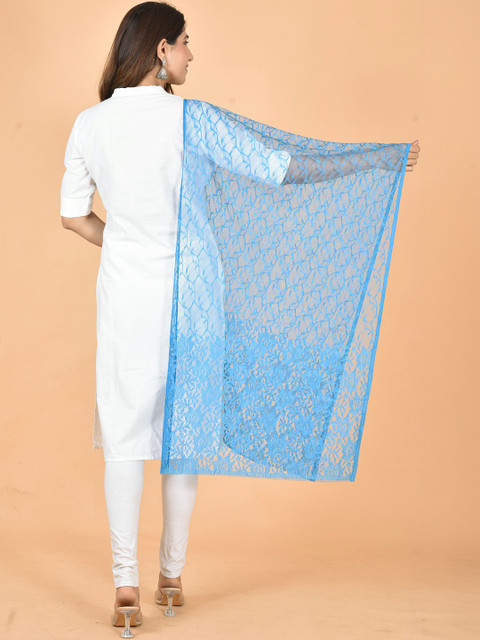 Kuhika Embroidered Dupatta - Image 4