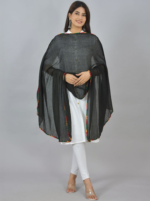Kuhika Dupatta with Thread Work - Image 3