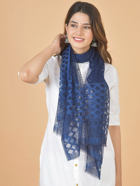 Kuhika Woven Design Dupatta - Image 5