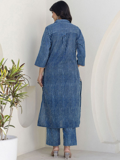 SKYLEE Striped Tunic with Trousers - Image 3