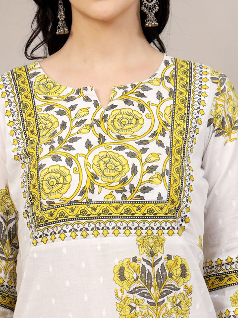 SEVEN FLOWER Women Ethnic Motifs Printed Kurta - Image 5