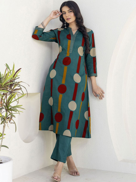 SKYLEE Printed Tunic with Trousers - Image 5