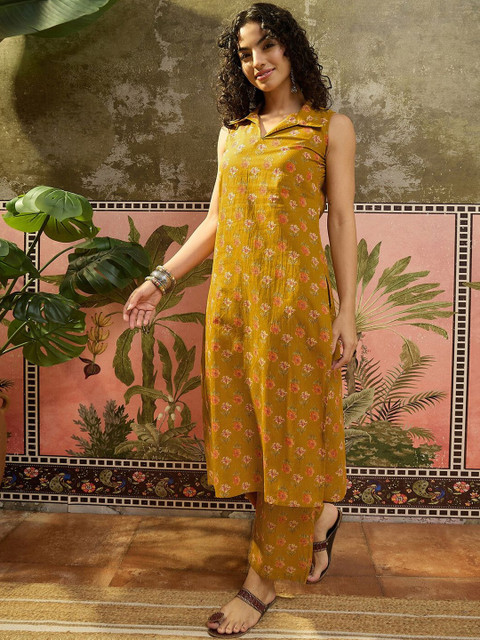 SKYLEE Floral Printed Top with Palazzos - Image 6