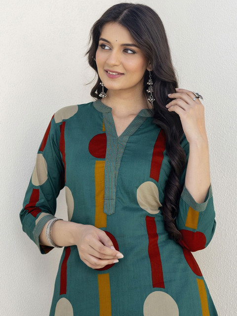 SKYLEE Printed Tunic with Trousers - Image 2