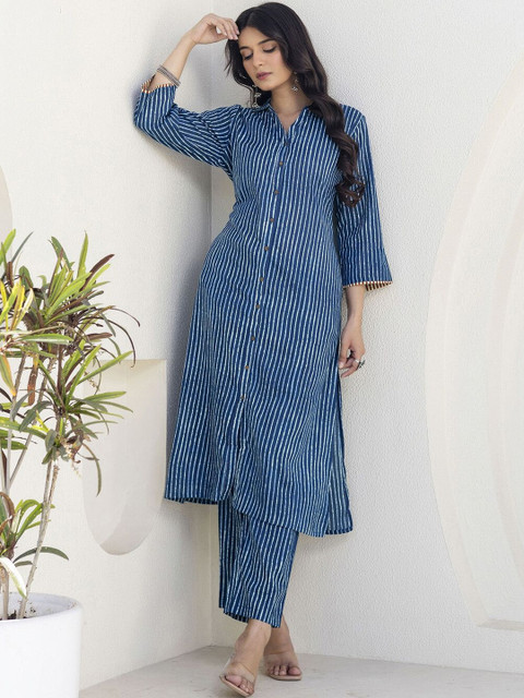 SKYLEE Striped Tunic with Trousers - Image 7