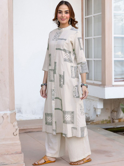 SKYLEE Printed Tunic with Palazzos - Image 7