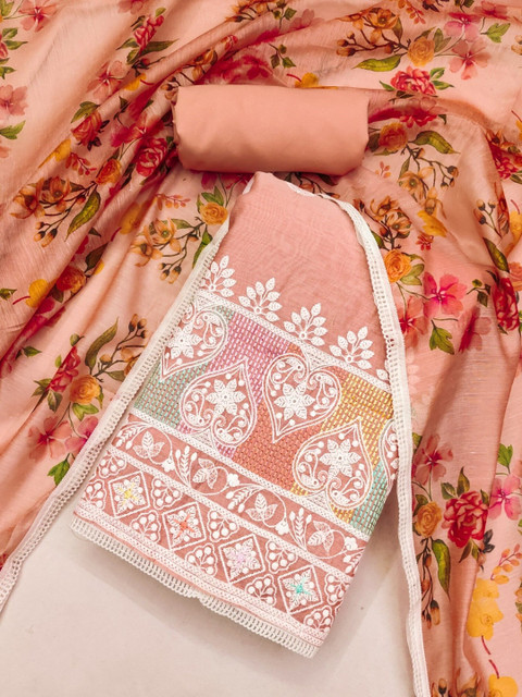 Rangtulika Ethnics Unstitched Dress Material