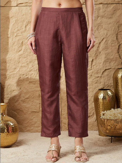 Fabhuman Women Regular Thread Work Kurta with Trousers & With Dupatta - Image 6