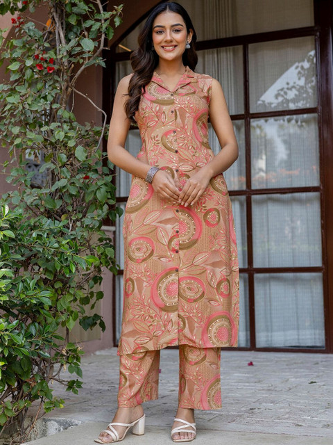 SKYLEE Printed Tunic with Trousers