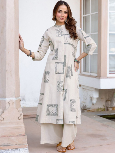 SKYLEE Printed Tunic with Palazzos - Image 5