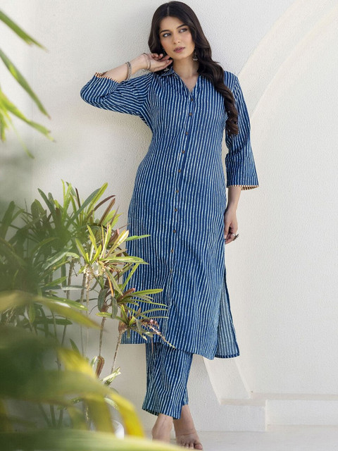 SKYLEE Striped Tunic with Trousers - Image 5