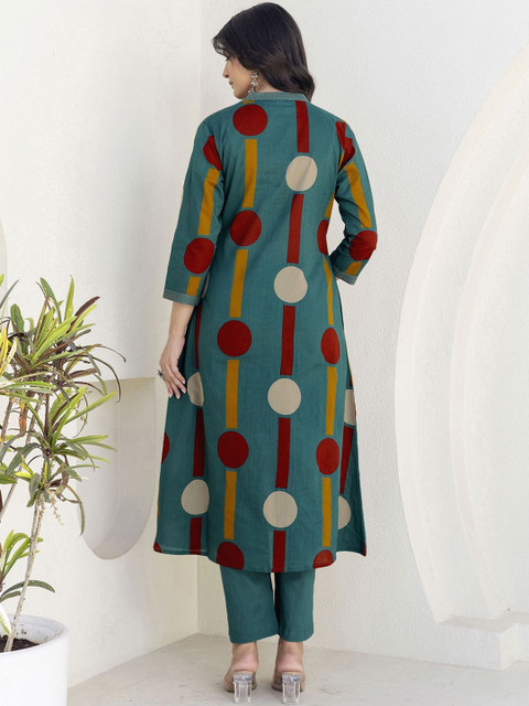 SKYLEE Printed Tunic with Trousers - Image 3