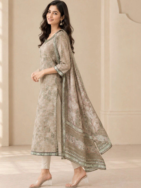 DYAAS Women Floral Printed Kurta - Image 3