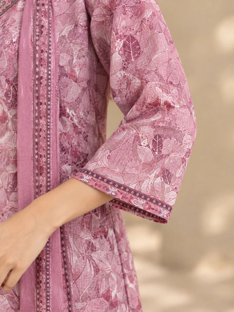 DYAAS Women Floral Printed Floral Kurta - Image 4