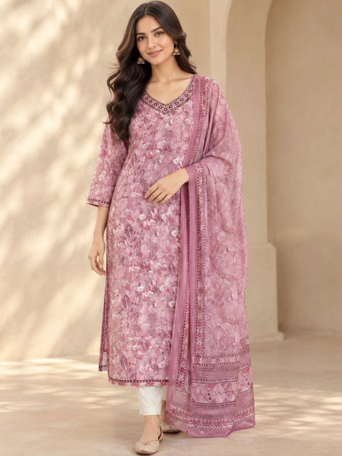 DYAAS Women Floral Printed Floral Kurta