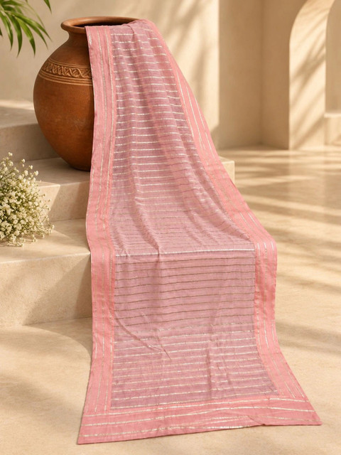 Anouk Woven Design Dupatta with Zari - Image 2